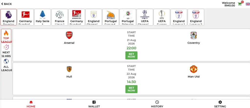 Live Betting